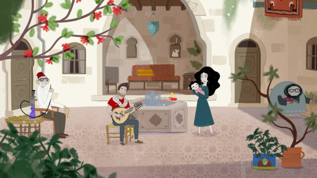 Dounia og prinsessen fra Aleppo –  Skuespillere lægger stemmer til ny animationsfilm LIVE